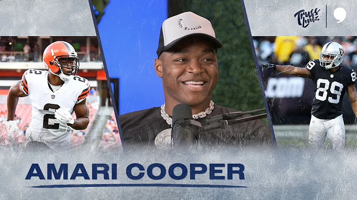 Amari Cooper Talks with Cam Jordan and Mark Ingram...