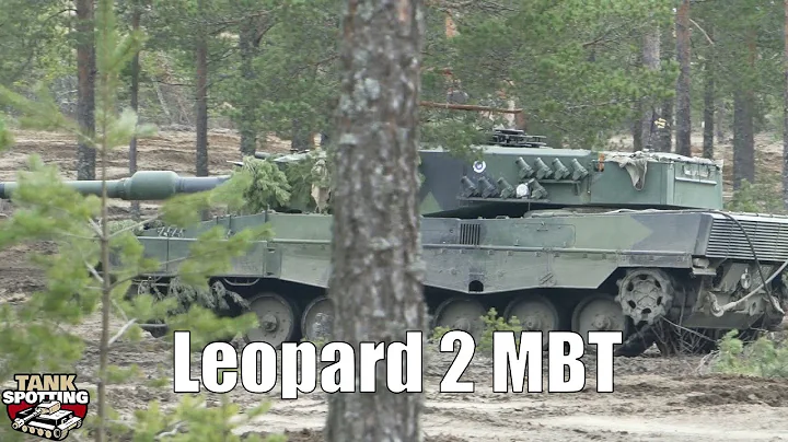 Leopard 2 Platoon Advancing In Dense Forest  - Arrow 24