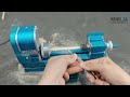 Make your own rocket with mini machines!!! DIY toys with mini Lathe