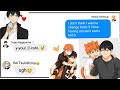 [Haikyuu Text Messages] Hinata BECAME A NEKO??!