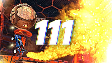 ROCKET LEAGUE INSANITY 111 ! (BEST GOALS, FREESTYLES, ROCKET LEAGUE CLIPS!)