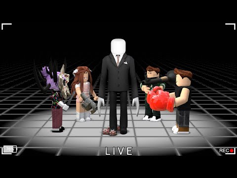 "confusing" slenderman in roblox ft. jellybees
