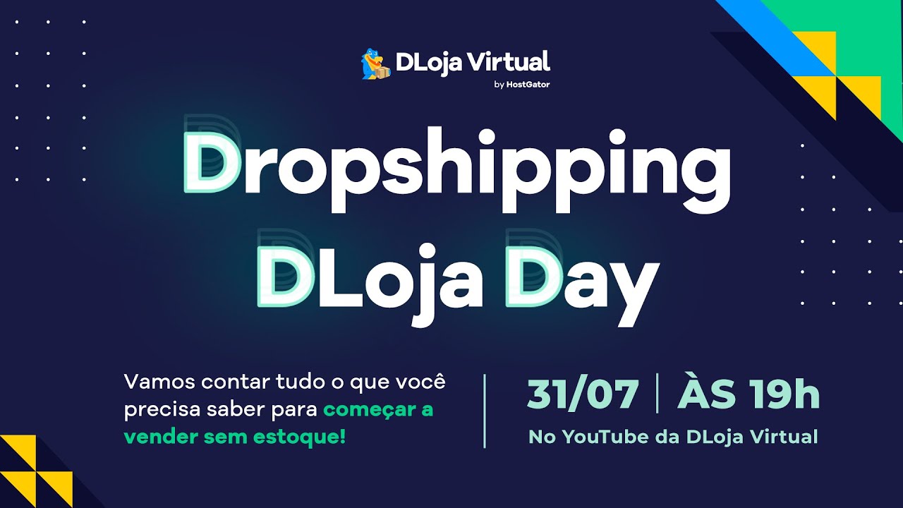 🔥 VEM AÍ 🔥 Dropshipping DLoja Day: descubra como vender on-line e sem estoque