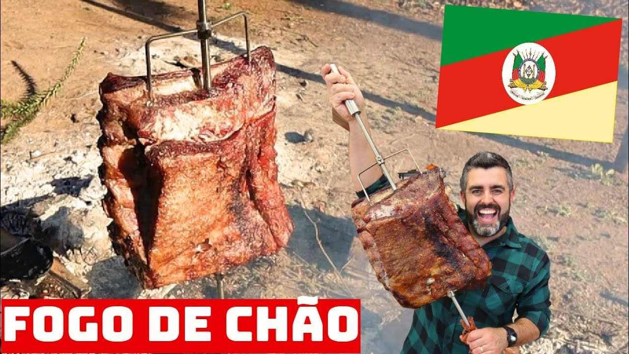 COSTELA FOGO DE CHÃO - COSTELÃO GAÚCHO - SUCULENTA E DELICIOSA - Comidas Típicas do Brasil