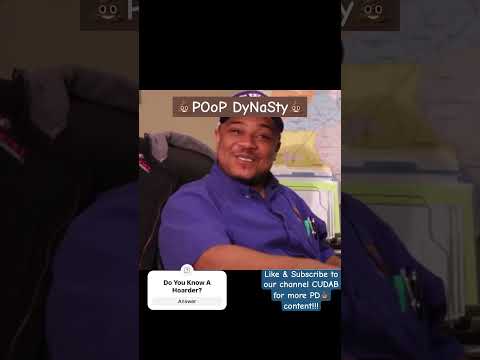 Hoarders Galore!!                 💩On ‘Poop DyNasty’💩 #comedy #construction #hoarders #mess #feces