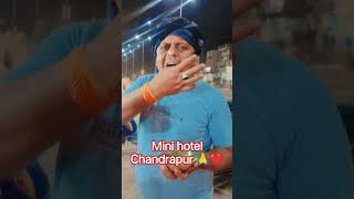 MINI hotel Chandrapur #famos aluchap#chawalbhajiya #viral #video #streetfood#chandrapur.