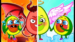 Angel or Demon Family? 😇😈 + More Funny Stories for Kids 😇 Pit & Penny Tales