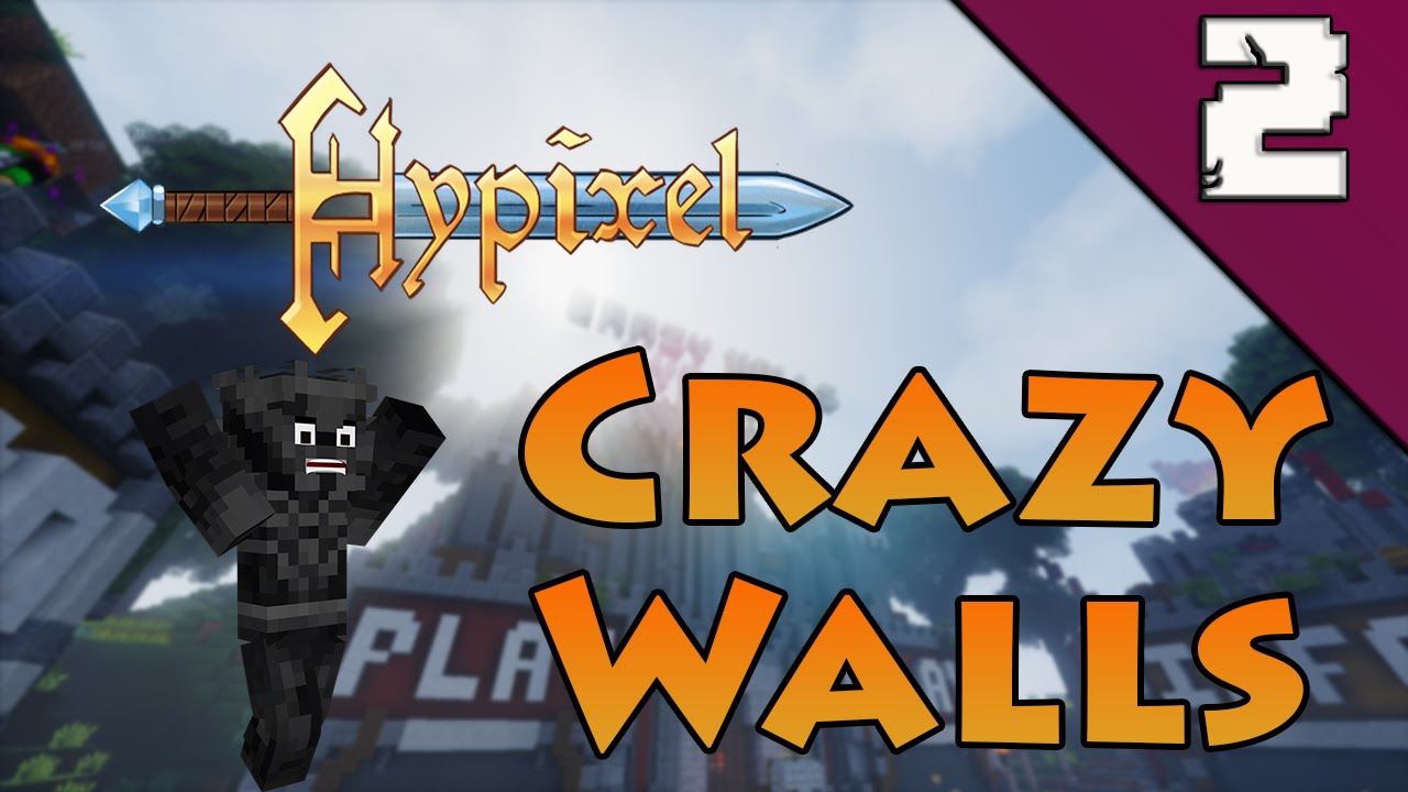 Hypixel Crazy Walls #2 ~ Lucky Team Mode - YouTube