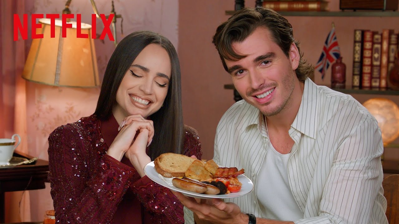 Corey Mylchreest Teaches Sofia Carson How To Be British | My Oxford Year | Netflix