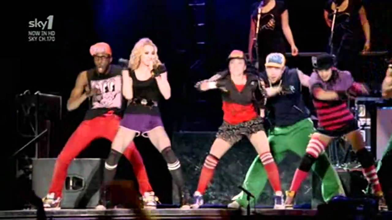 sticky and sweet tour dancers