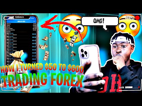 How I Turned $50 To $600💰Trading Forex [ secret revealed]  MUST WATC