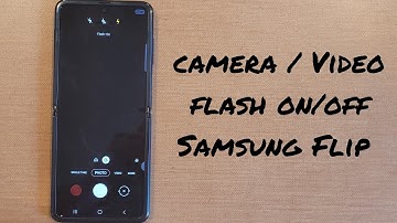 Camera /Video Flash On/Off Samsung Galaxy Flip