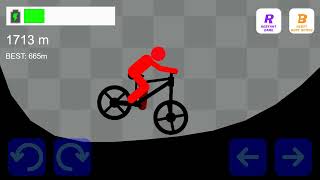 Mountain Bike Racer: Playing until I pass 1000 | Math Playground