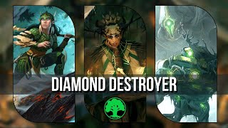 Green is still very good! | MONO GREEN STOMPY | Ranked standard MTG Arena brothers war