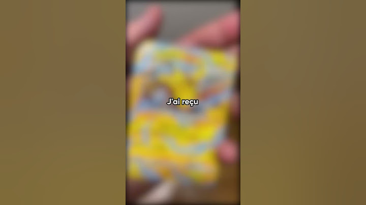 UNE CARTE POKÉMON UNIQUE AU MONDE