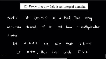 Exercise question from Chapter :3 "Ring Theory