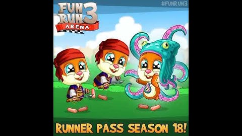 [Fun Run 3 Arena]All the Runner Pass Season in FR3!