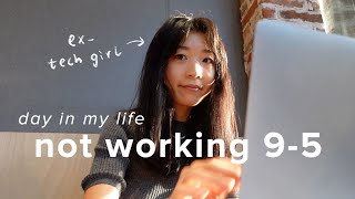 a day in my life not working 95 in tech‍