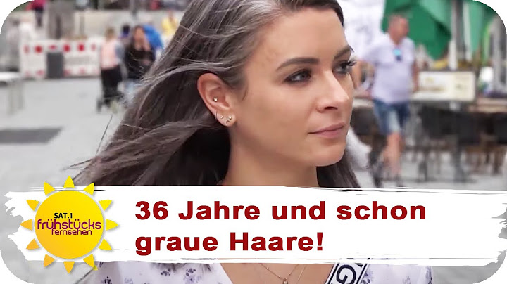 Kein Grund zu färben: Graue Haare und stolz drauf! | SAT.1 Frühstücksfernsehen
