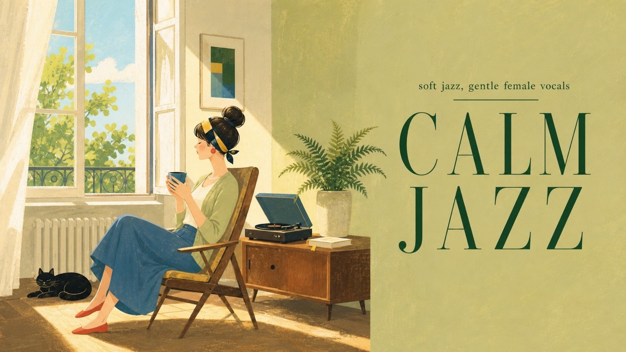 Watch Calm Jazz ☕ Soft Jazz & Gentle Female Vocals|静かな部屋の朝に|作業用・勉強・カフェタイム on YouTube Watch Calm Jazz ☕ Soft Jazz & Gentle Female Vocals|静かな部屋の朝に|作業用・勉強・カフェタイム on YouTube