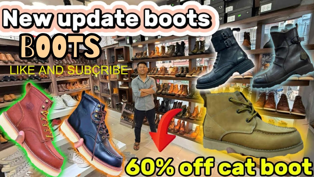 Original  leather boots In Switchon fashion hub