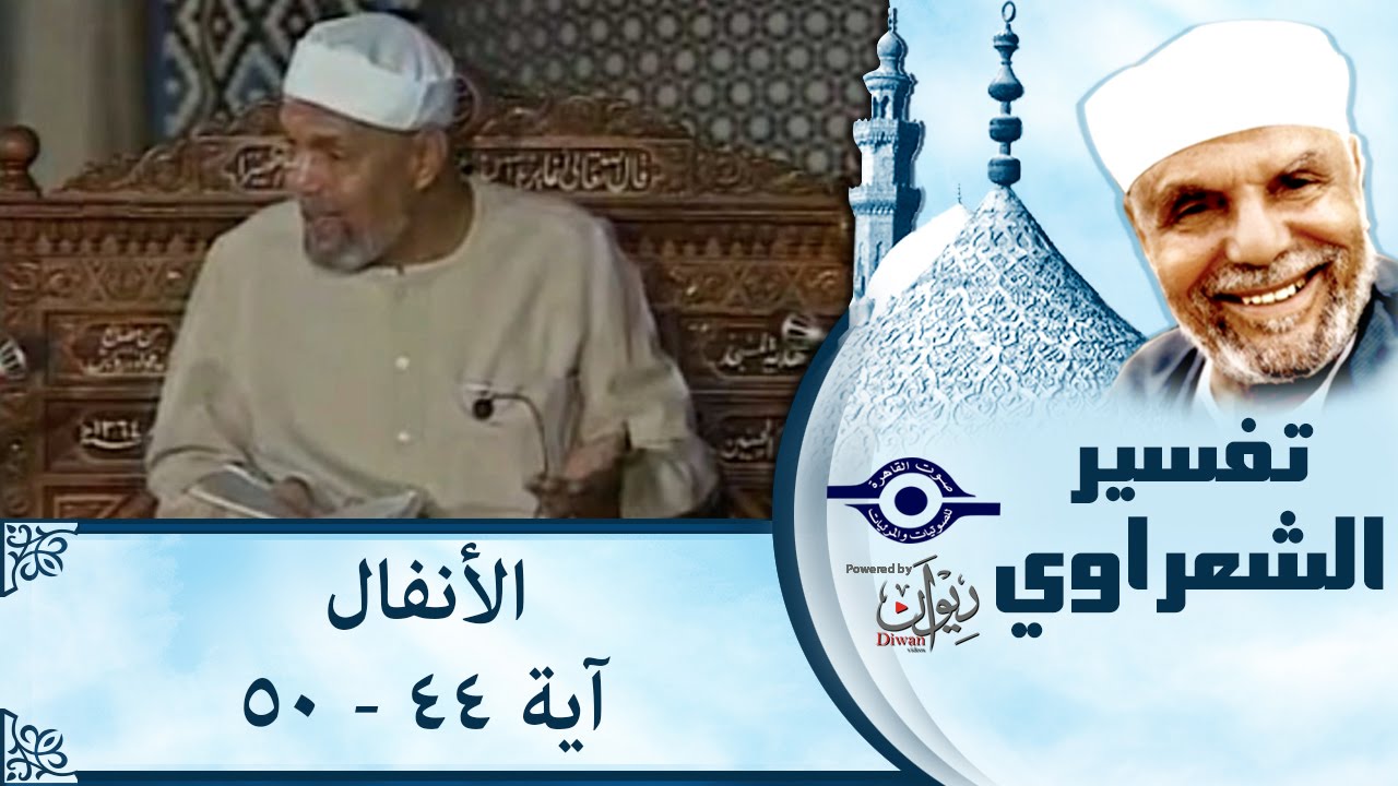 الشيخ الشعراوي | تفسير سورة الأنفال، (آية ٤٤-٥٠)
