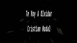 Video-Miniaturansicht von „Karaoke - Te Voy A Olvidar - Cristian Nodal“