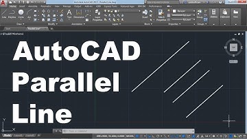 AutoCAD Draw Line Parallel to Another Line
