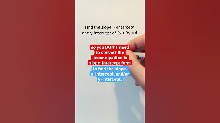 SAVE TIME with Linear Equations! #Shorts #algebra #math #time