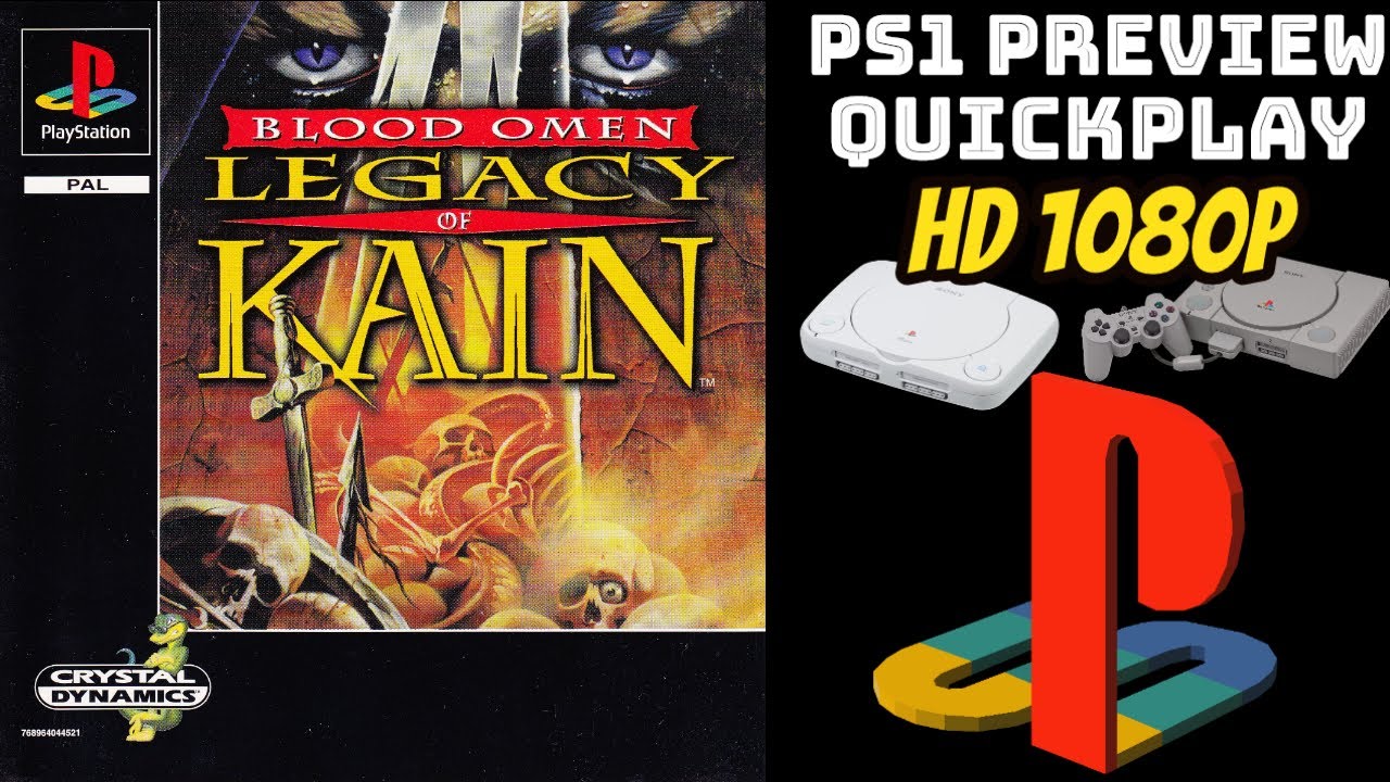 [PREVIEW] PS1 - Blood Omen: Legacy of Kain (HD, 60FPS) - YouTube