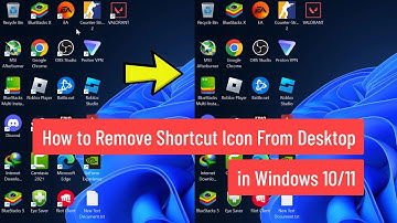 How to Remove Shortcut Icon From Desktop in Windows 10/11