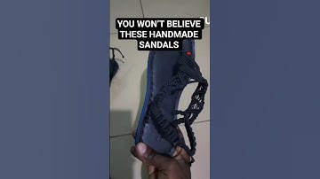 The Most Beautiful Macrame Handmade Sandals #handmade #diysandals #macrametutorial