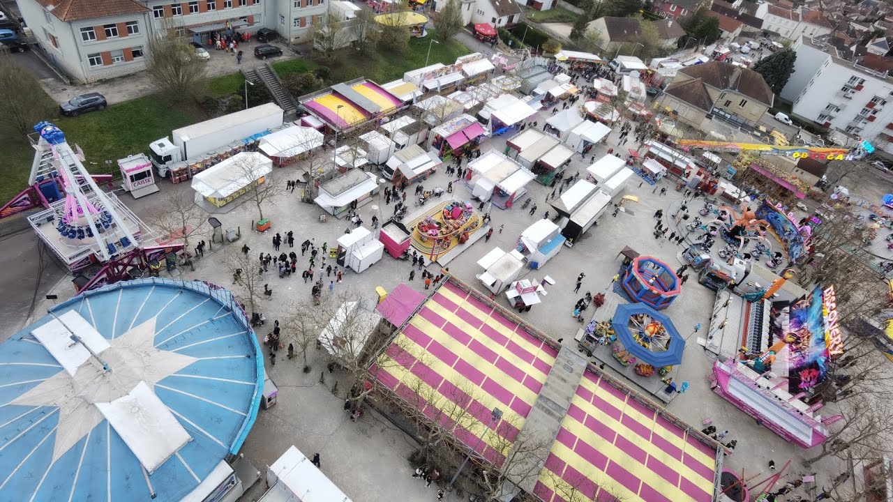 Fête Foraine de Chagny 2025 ( mi-carême )