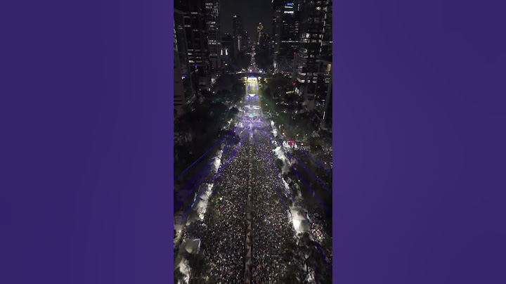 La Discoteca más grande del mundo 🪩🌎 #polymarchs #2025 #newyear #añonuevo #music #drone