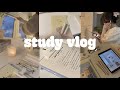 STUDY VLOG 5am Studying Productive Daily Motivation 
