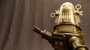 Forbidden Planet Light & Sound Walking Robby The Robot Review (Walmart Exclusive)