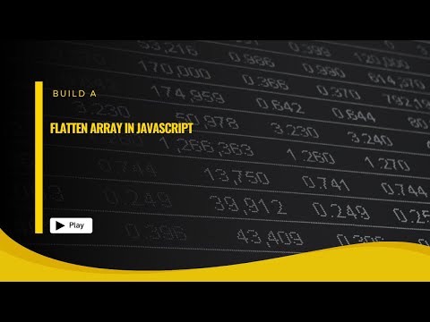 Flatten Array in Javascript