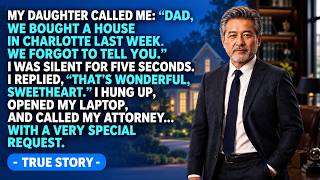 My Daughter Called: “We Bought a House in Charlotte—Forgot to Tell You.” So I Opened My Safe…