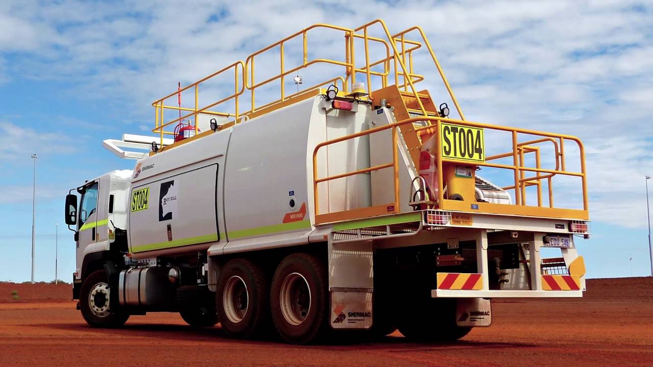 Mineserve Service Trucks - Shermac