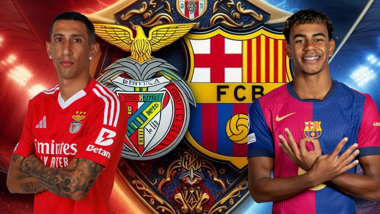 BENFICA VS BARCELONA - YouTube