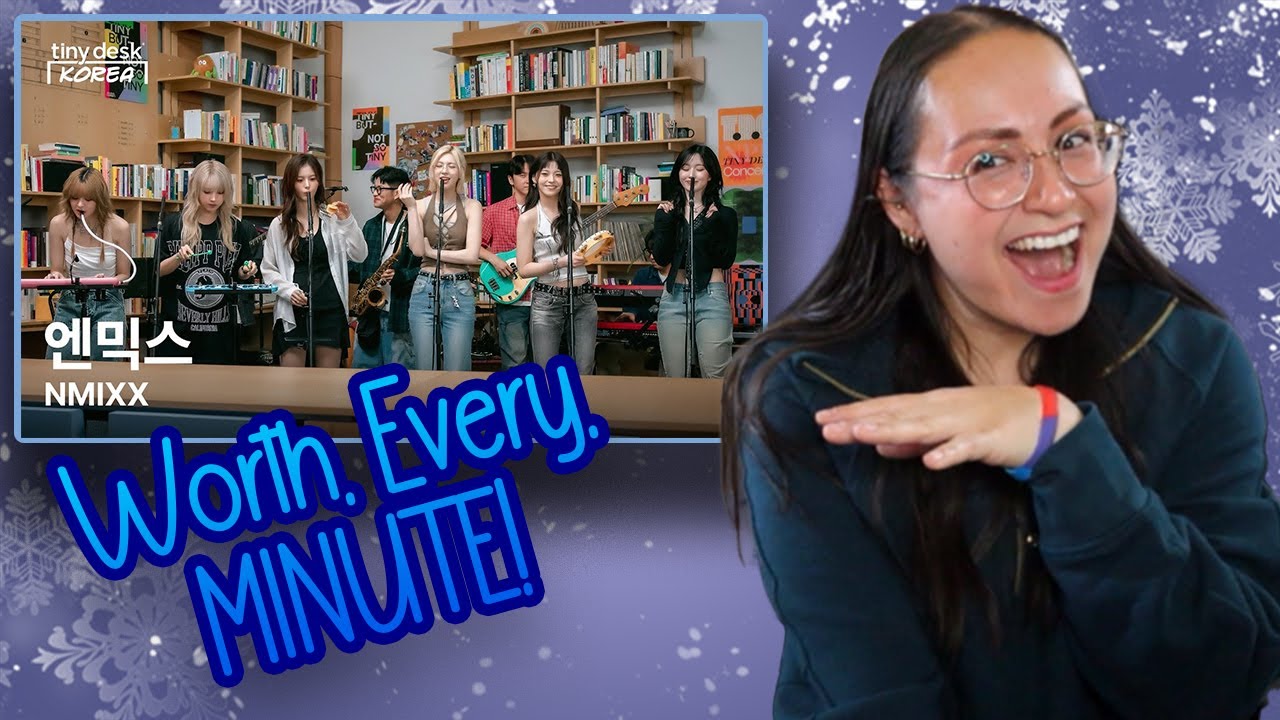Реакция флейтиста на корейский Tiny Desk🖥️|엔믹스 (NMIXX) Tiny Desk Korea