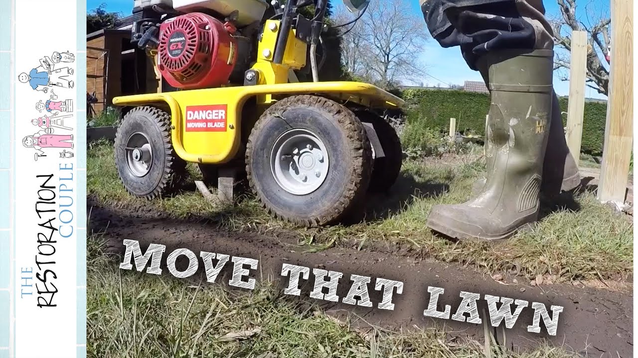 Cutting and Relaying Turf with a Turfcutter | TRC Garden