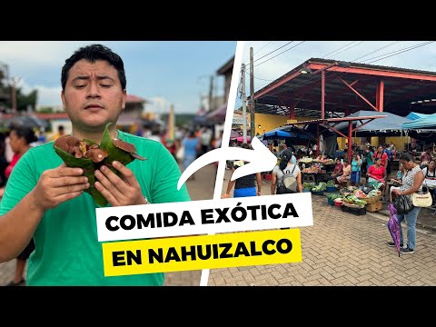 NAHUIZALCO UN PUEBLO A VISITAR en EL SALVADOR | Comida exótica