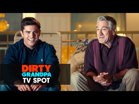 Dirty Grandpa (2016 Movie - Zac Efron, Robert De Niro) Official TV Spot – “Respe