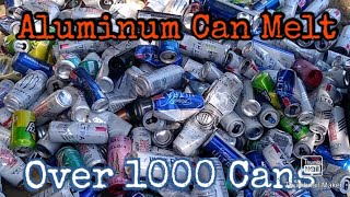 Melting Aluminum Cans - ASMR - Aluminum #asmr #melting #trashtotreasure #satisfying #aluminum