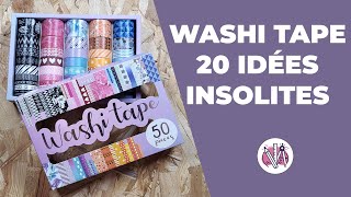 20 Projets Washi Tape Faciles