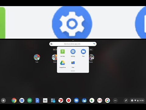 Chromebook - How To Enable Docked Magnifier (For Visual Impairment / Reduced Eye Strain)