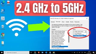 How To Fix Windows 11 Change 2 4ghz To 5ghz Wifi Adapter In Windows 11 ...