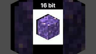 1,2,4,8,16,32,64,128bits Minecraft amethyst #bits #minecraft #happy #youtube #shorts #amethyst