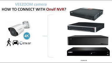 HOW TO CONNECT WITH Onvif NVR